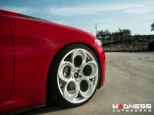 Alfa Romeo Giulia Custom Wheels - set of 4 - KuhlFX - Forged - Gloss Silver 
